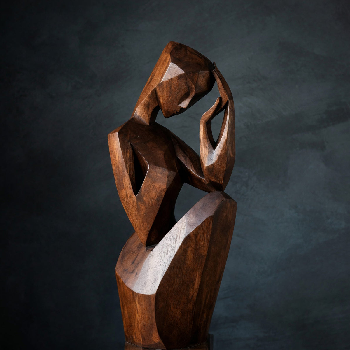 Natural wood grain detail