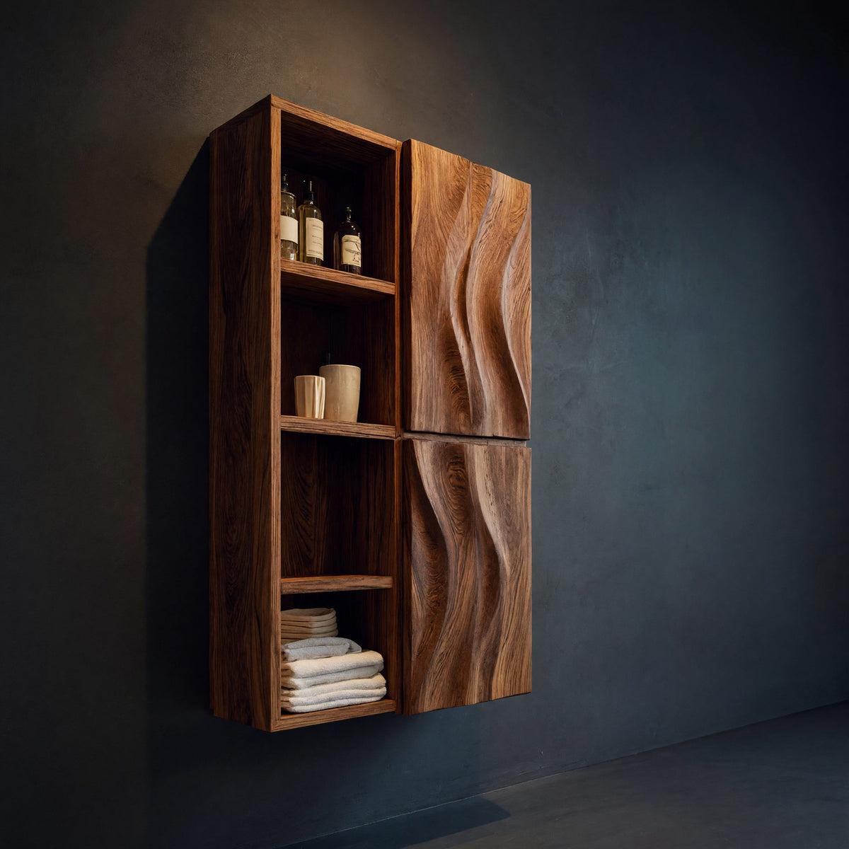 Natural wood grain detail