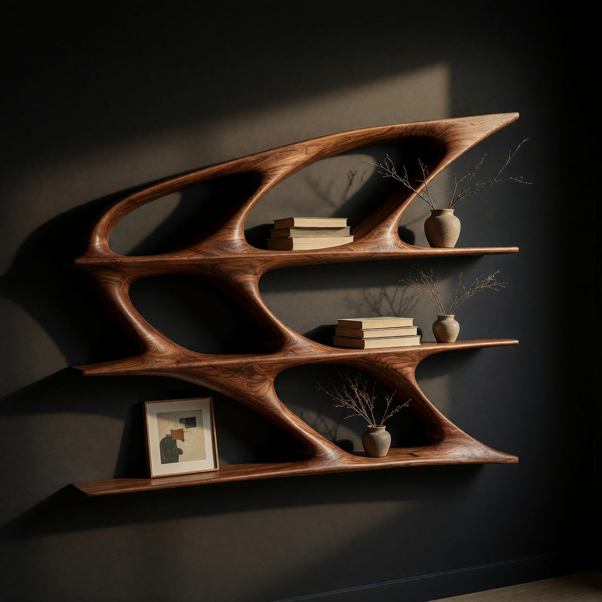 Natural wood grain detail