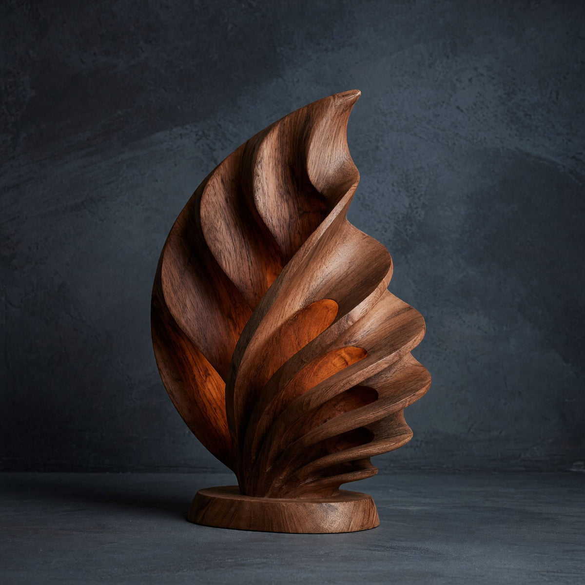 Natural wood grain detail
