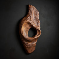 Hollowed Curve Wall Sculpture with an Open Core, view 2 — view 2