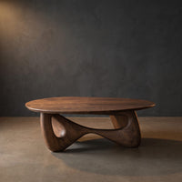 Rustic Coffee Table For Warm Room Ambience, view 2
