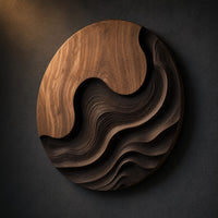 Scandinavian Decorative Wall Sculpture For Resort Suite Interior, view 2