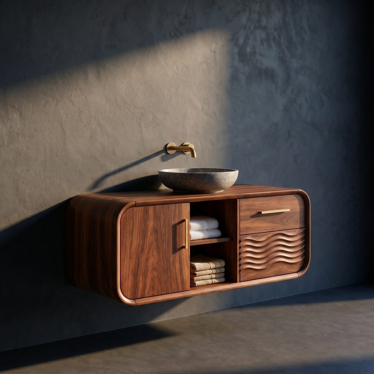 Natural wood grain detail