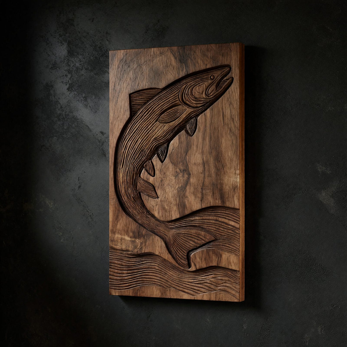 Natural wood grain detail
