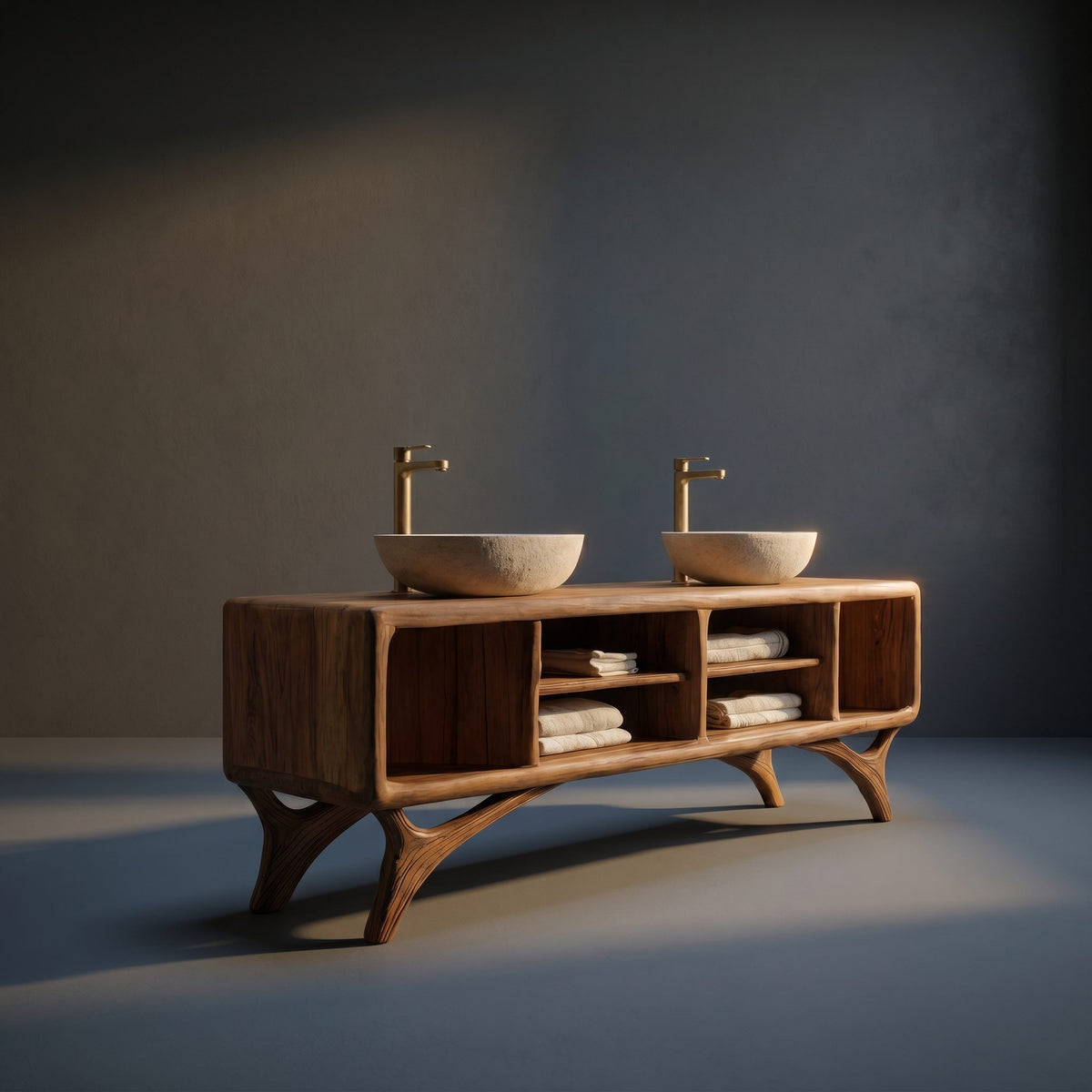 Natural wood grain detail