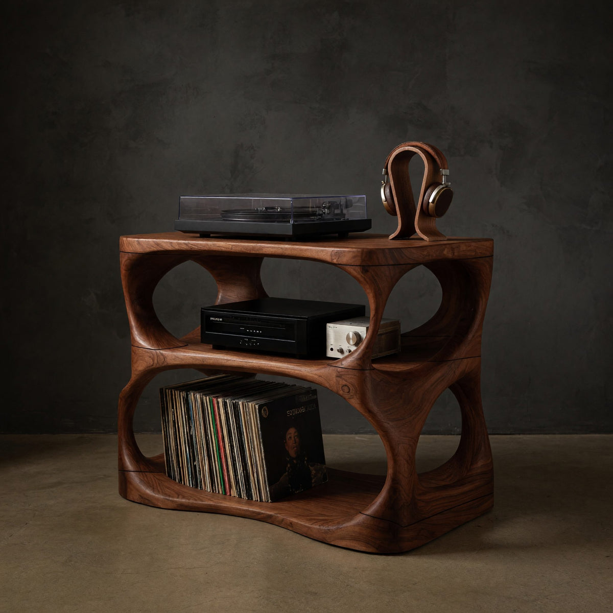 Natural wood grain detail