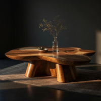Cloudform Coffee Table, Hand-Shaped from Solid Wood, view 2
