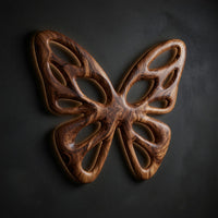 Pierced Butterfly Wall Art, Backlit and Made to Order, view 2 — view 2
