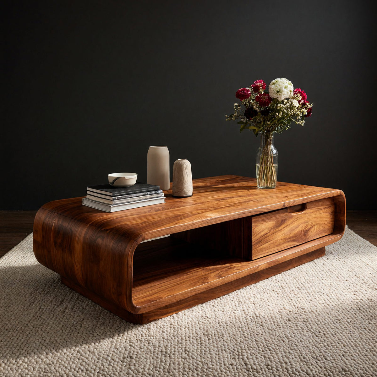 Natural wood grain detail