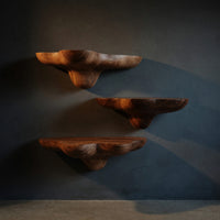 Solid Wood Mushroom Shelf Mid Century Solid Stylish, view 2