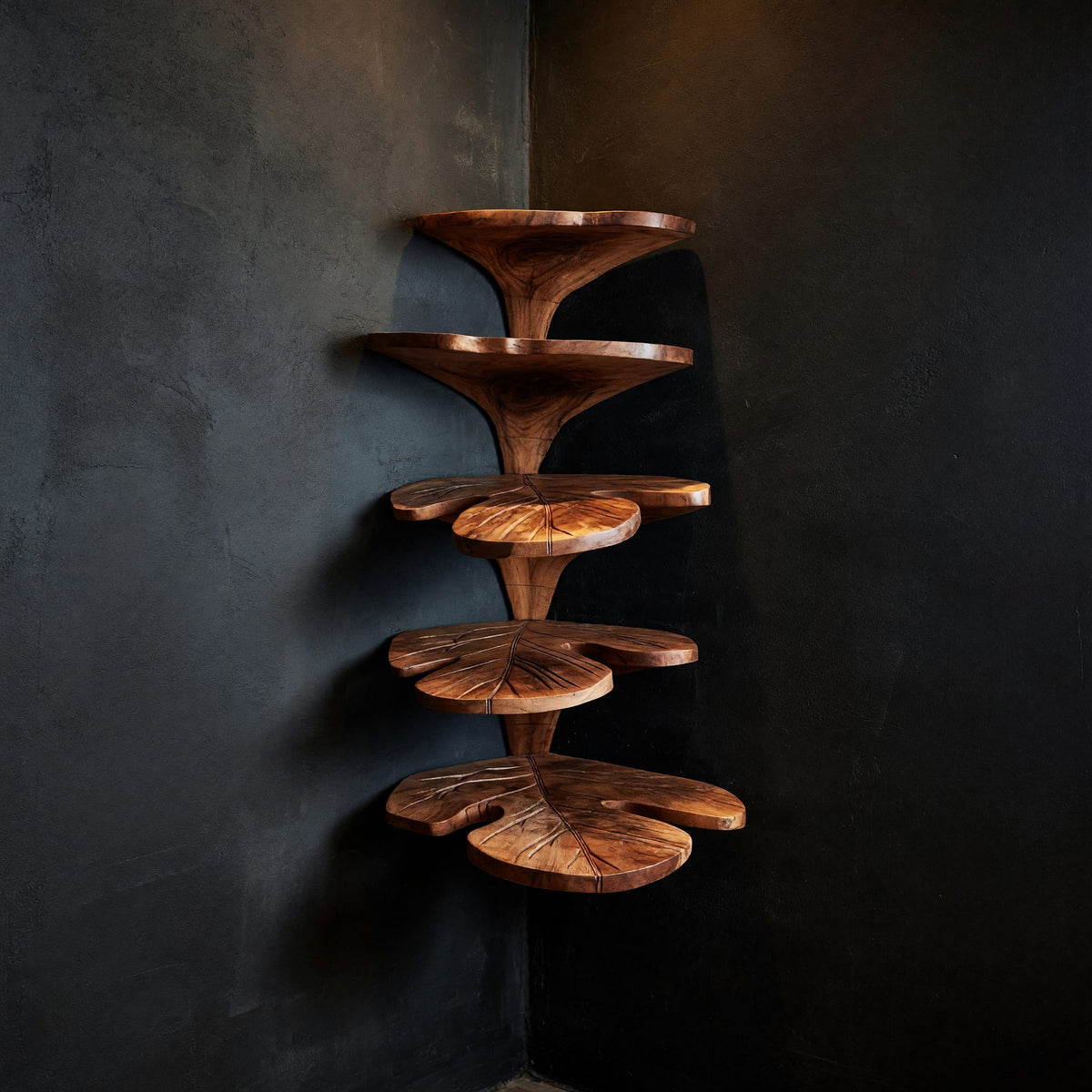 Natural wood grain detail