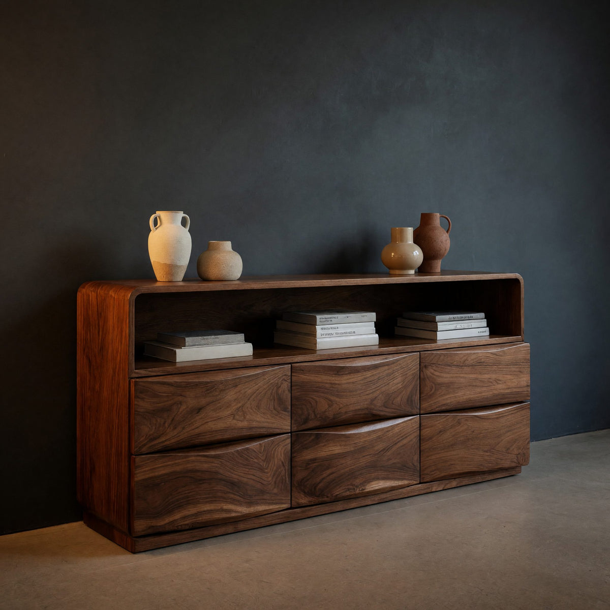Natural wood grain detail