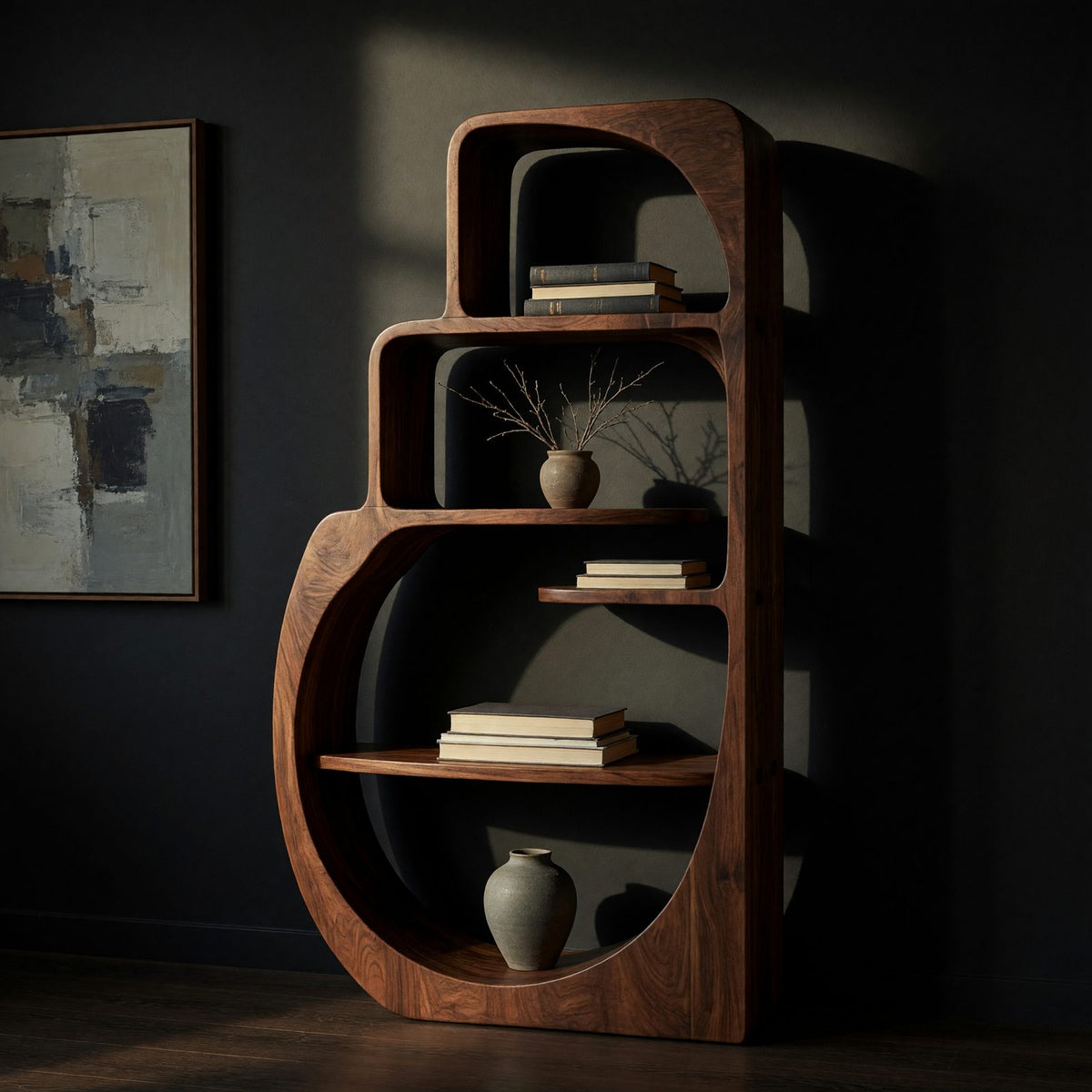 Natural wood grain detail