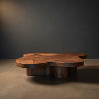 Organic Coffee Table With Unique Cloud-shapes For Living Room, view 2