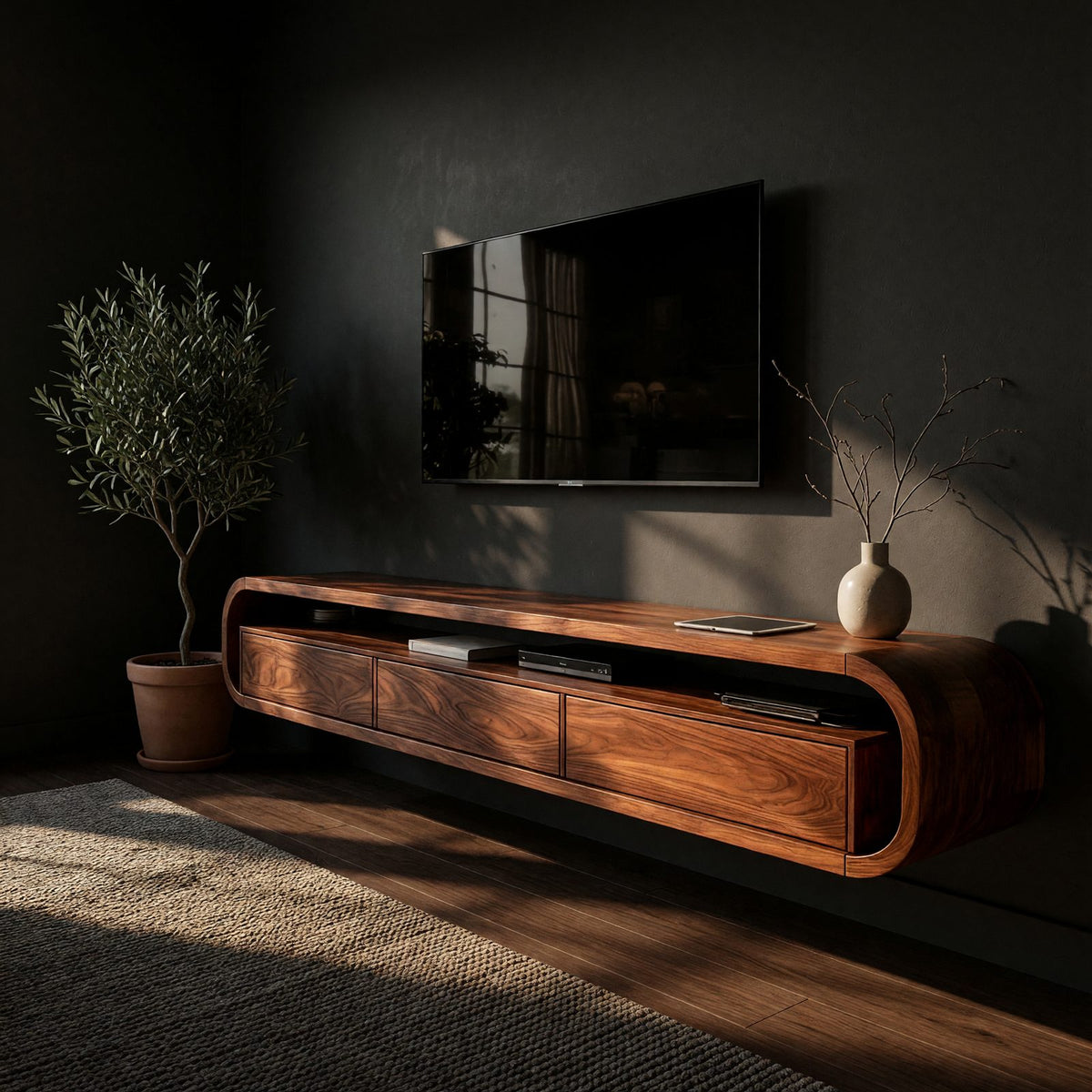 Natural wood grain detail