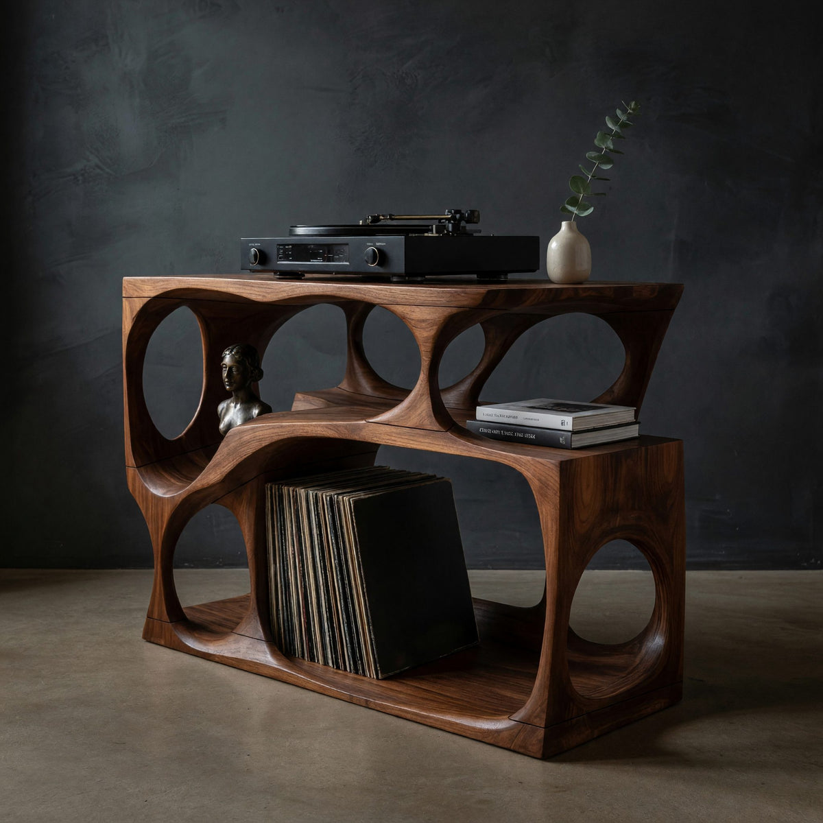 Natural wood grain detail