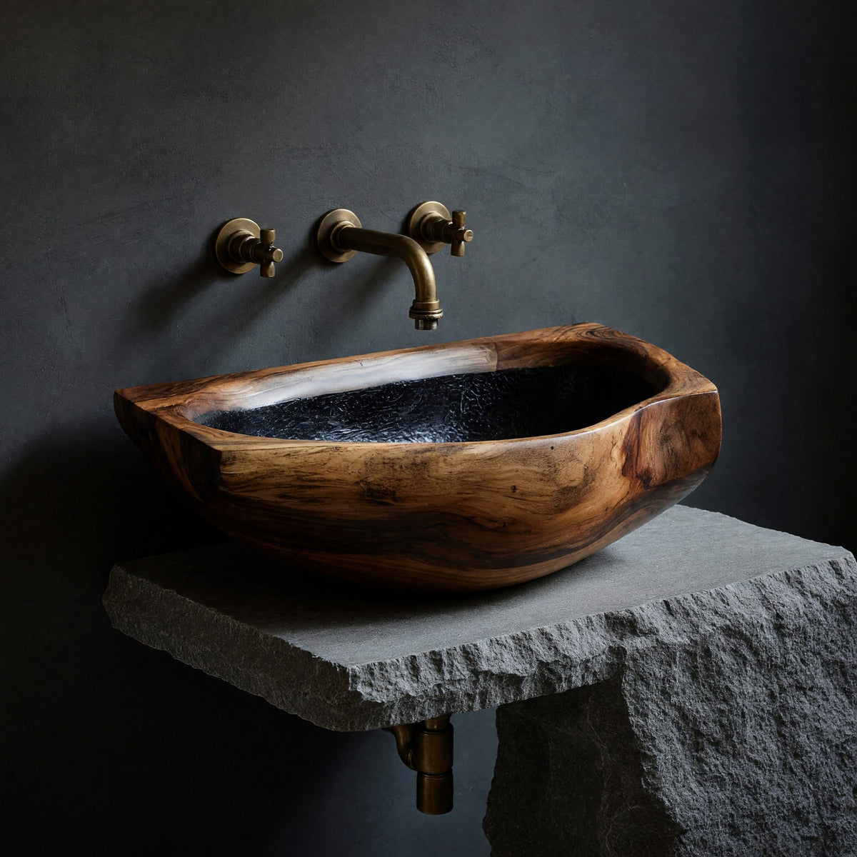 Natural wood grain detail