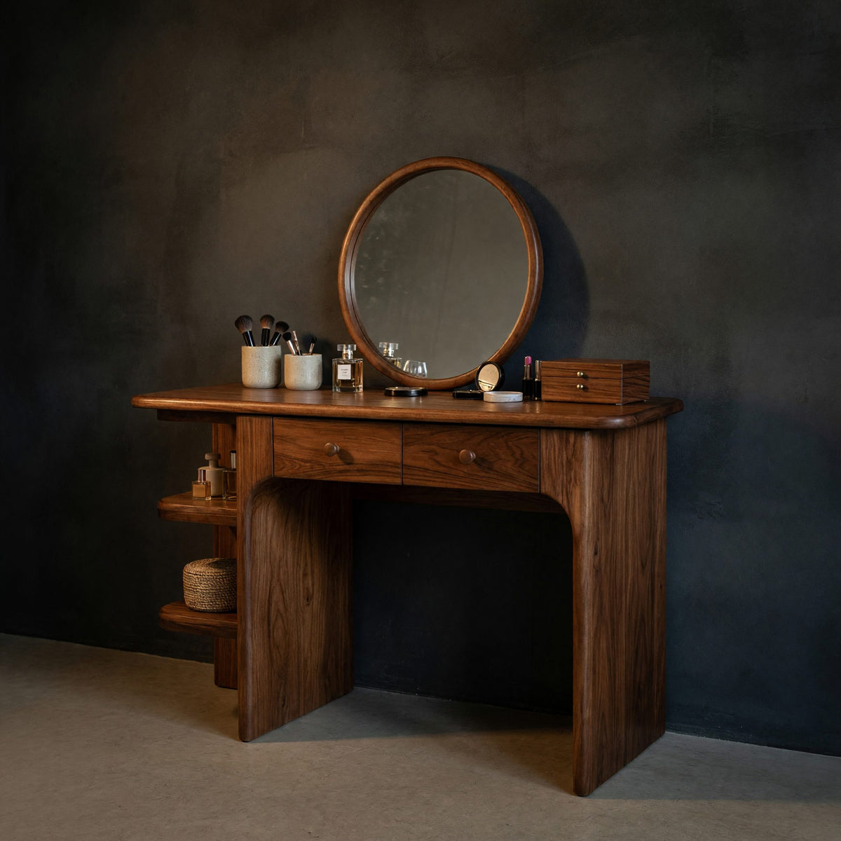 Natural wood grain detail