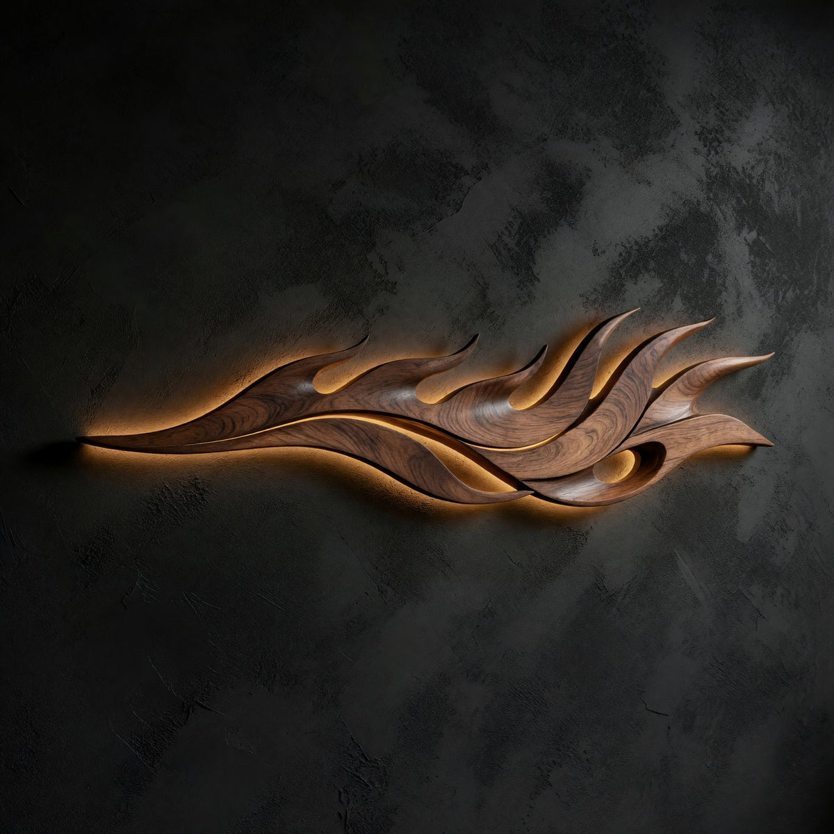 Natural wood grain detail