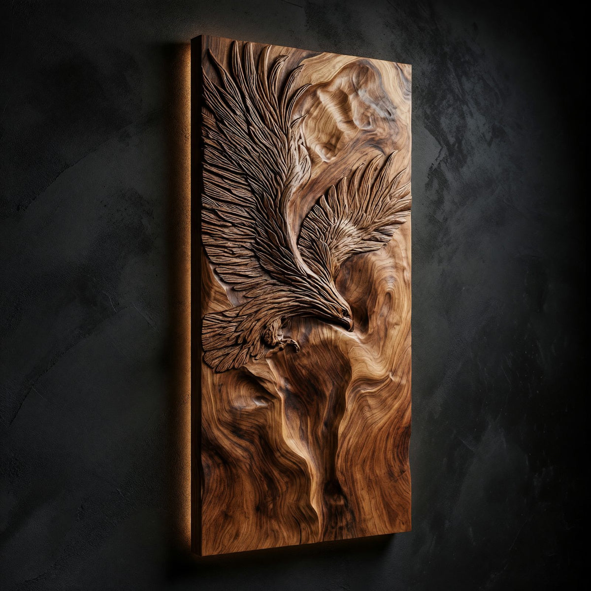 Natural wood grain detail