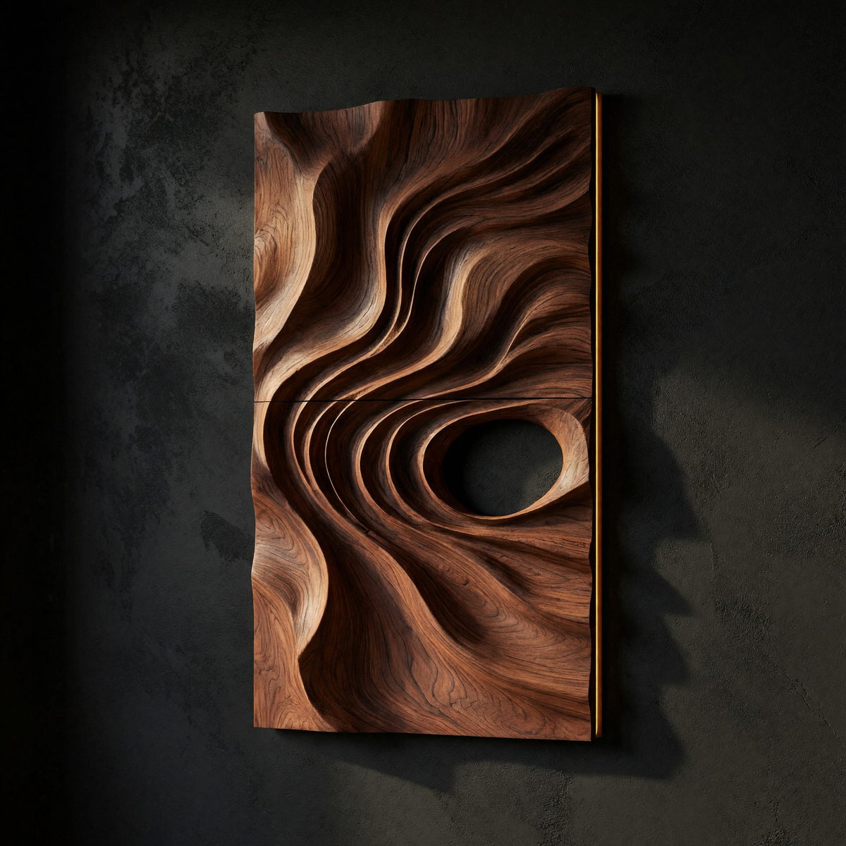 Natural wood grain detail