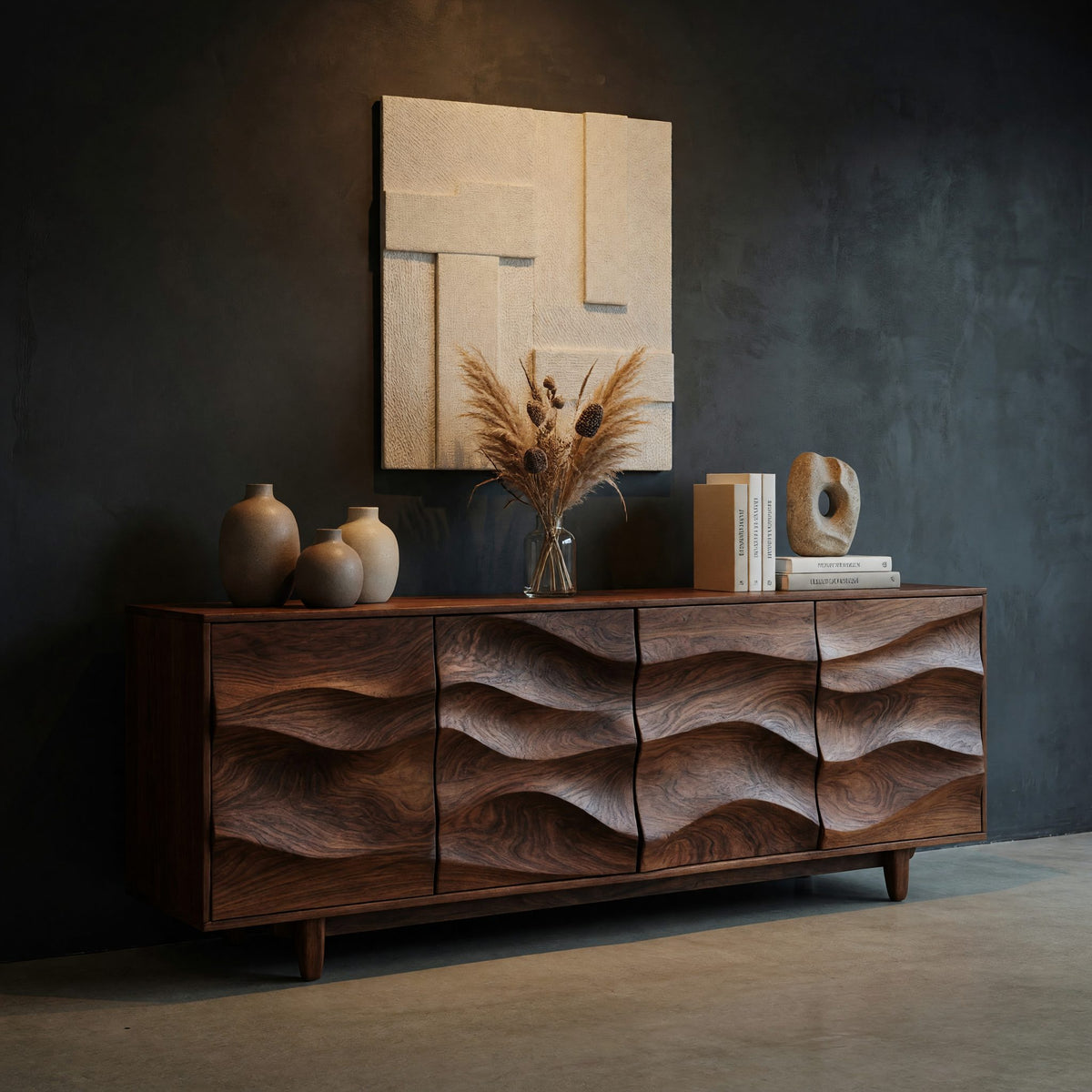 Natural wood grain detail