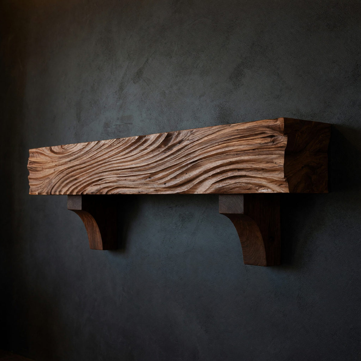 Natural wood grain detail