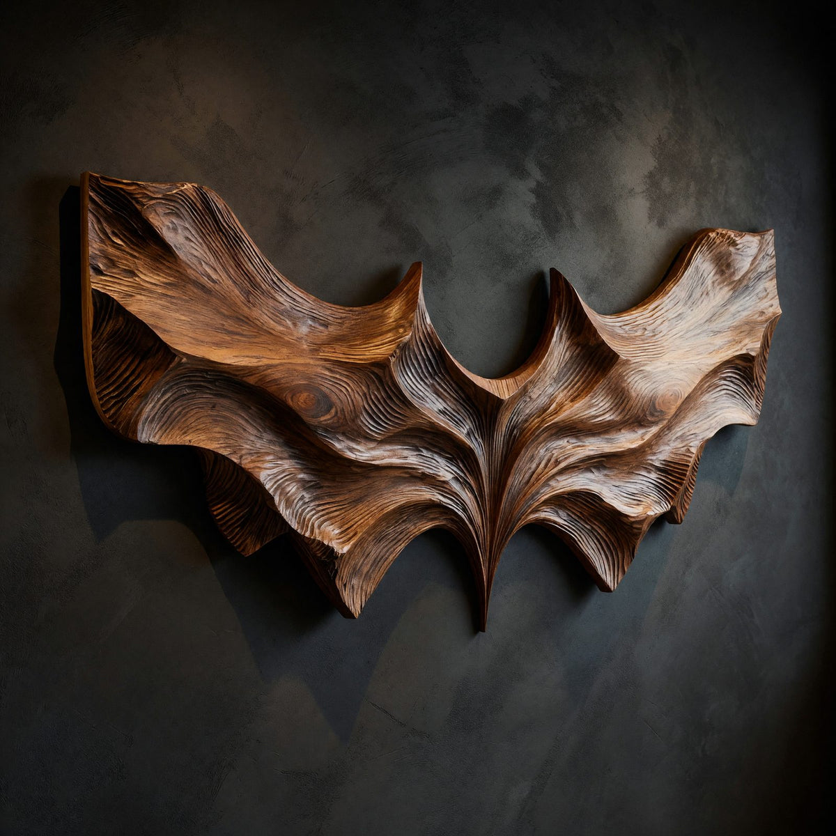 Natural wood grain detail