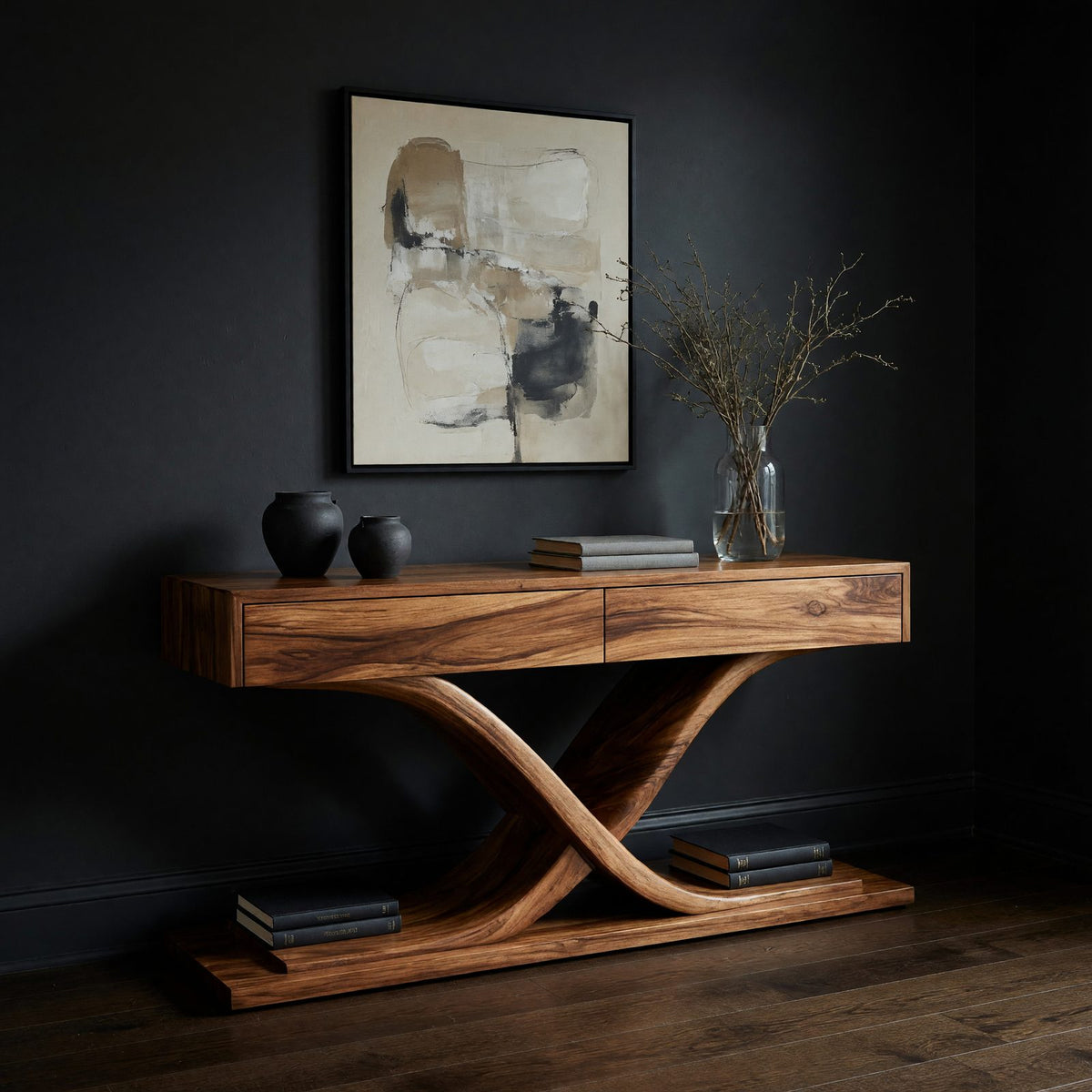 Natural wood grain detail