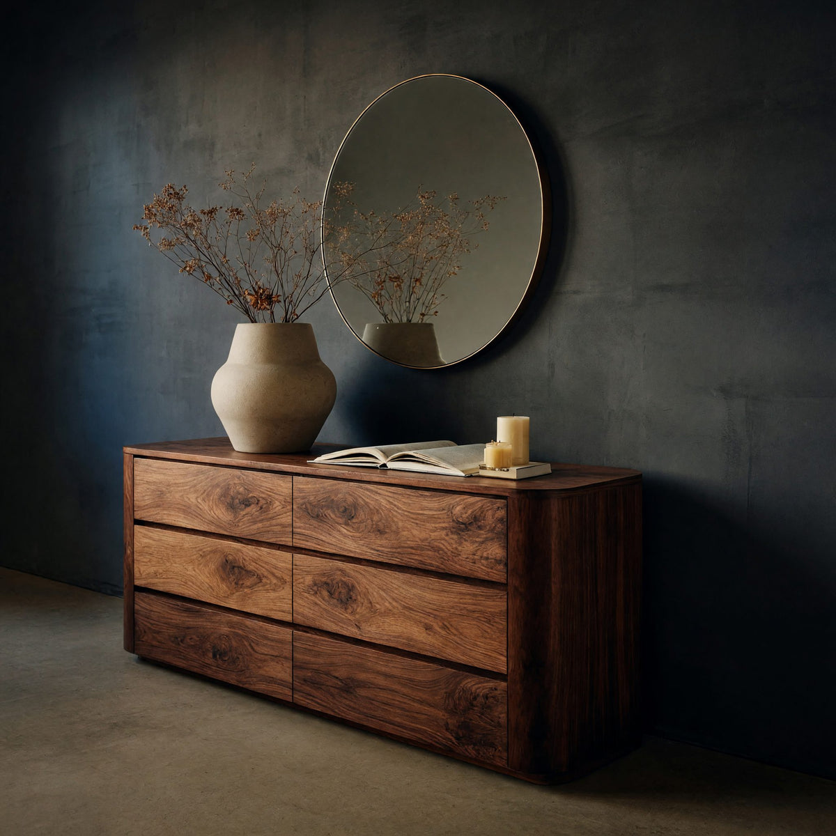Natural wood grain detail
