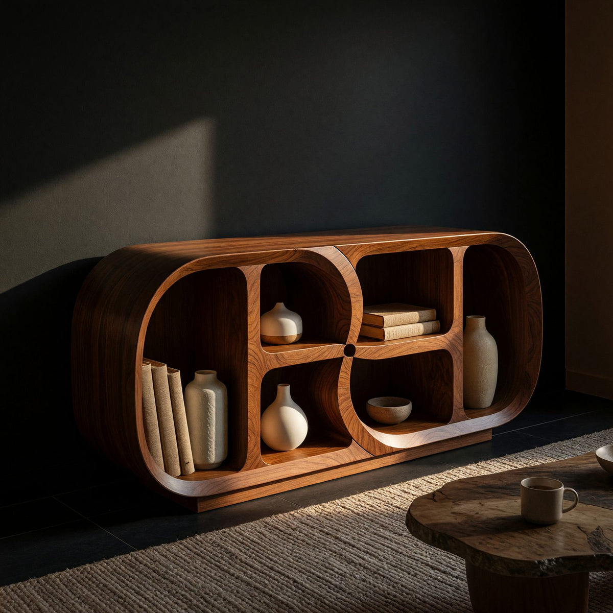 Natural wood grain detail