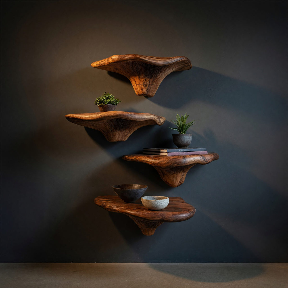 Natural wood grain detail