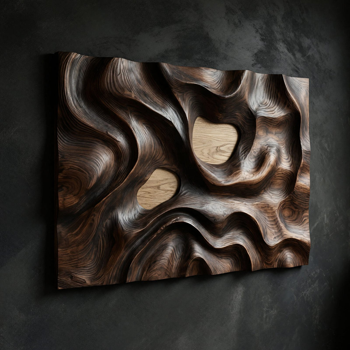 Natural wood grain detail