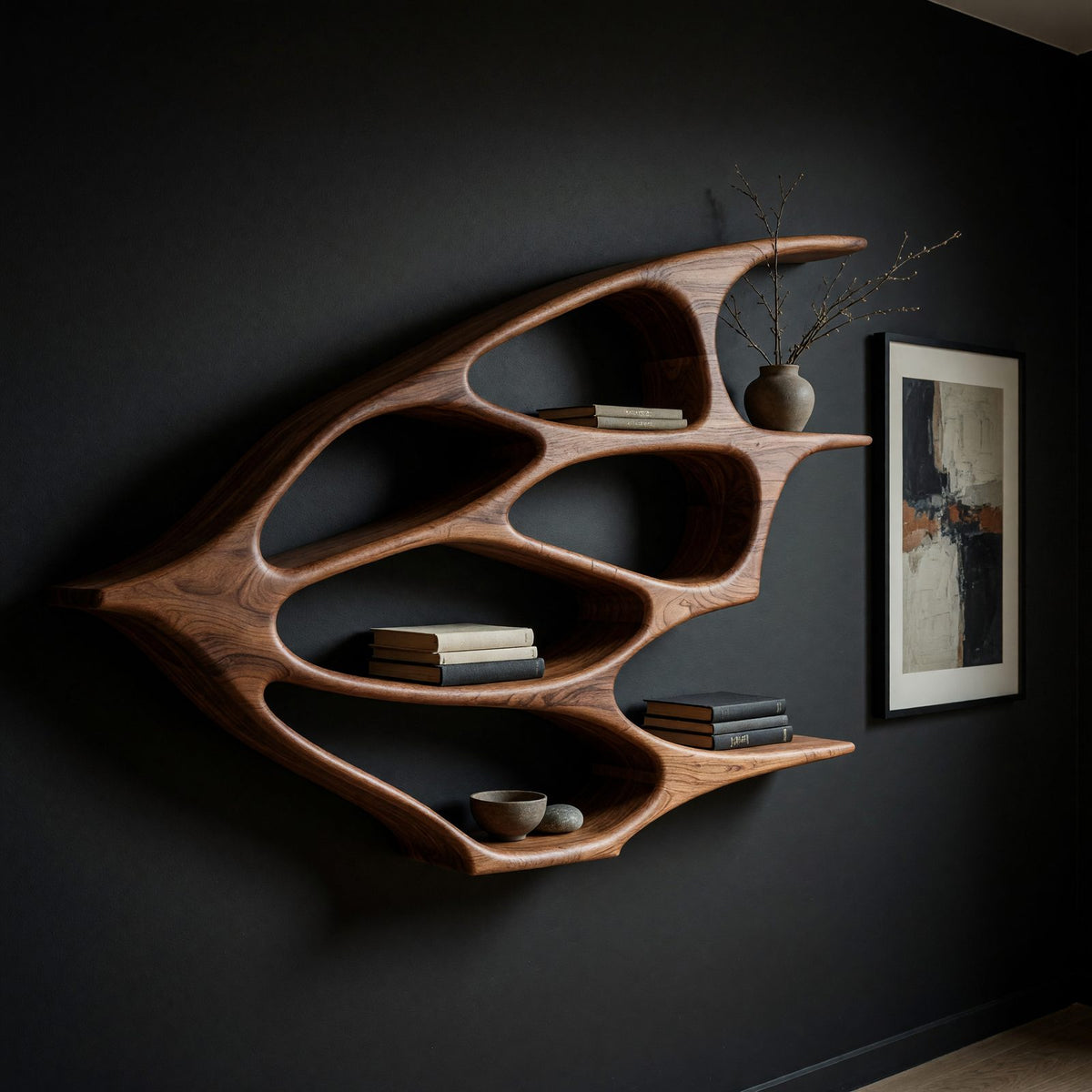 Natural wood grain detail