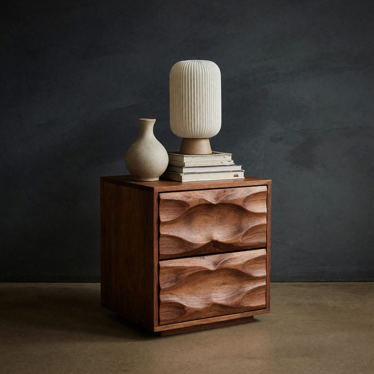 Natural wood grain detail