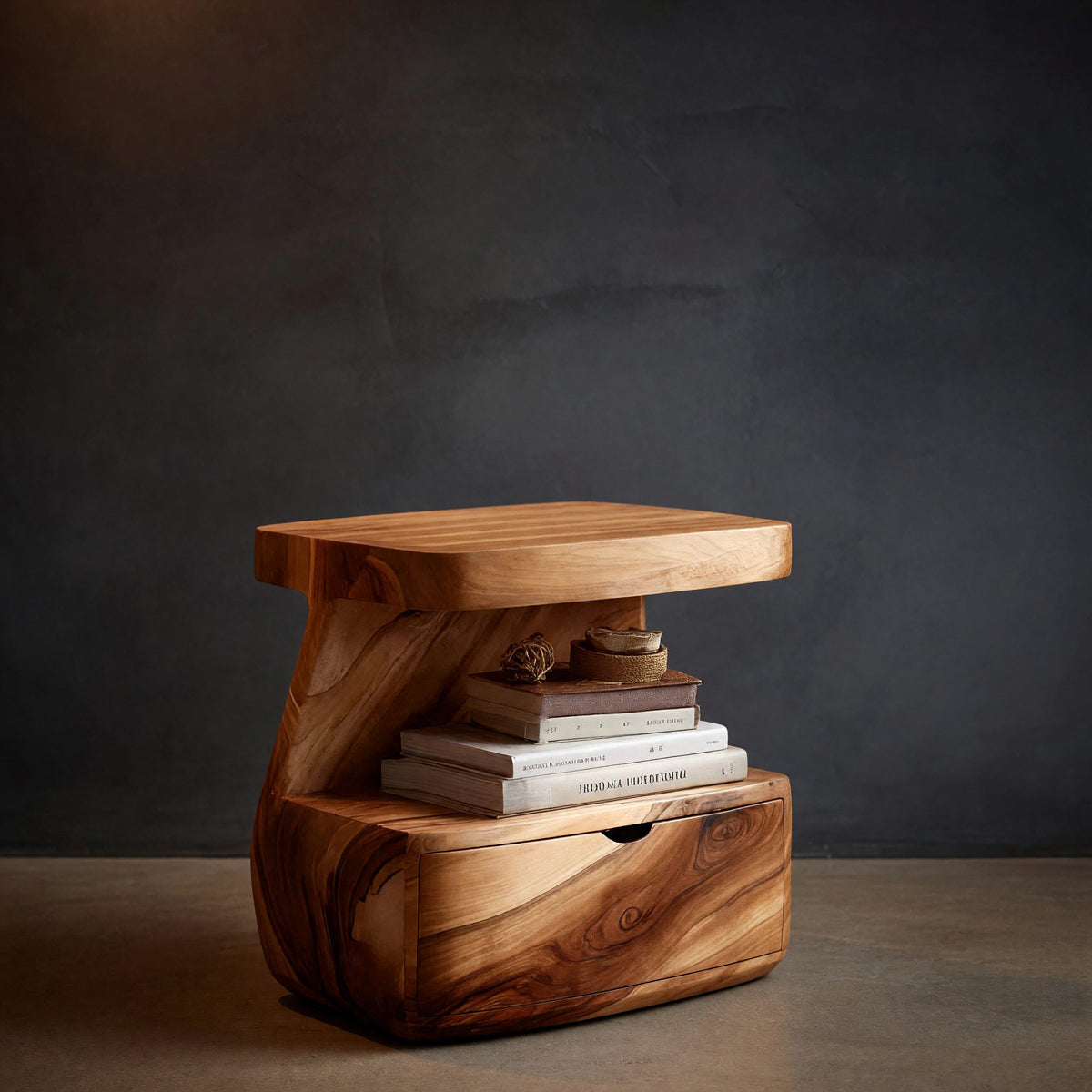 Natural wood grain detail