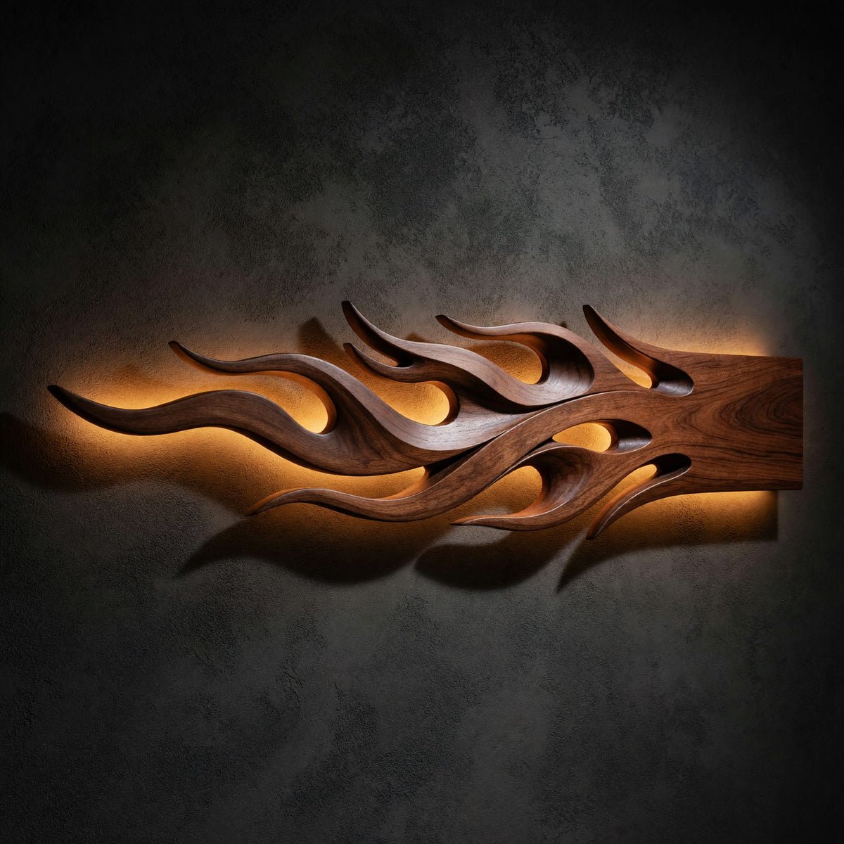 Natural wood grain detail