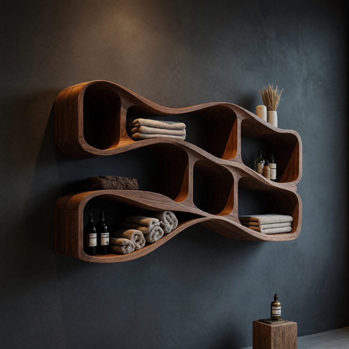 Natural wood grain detail