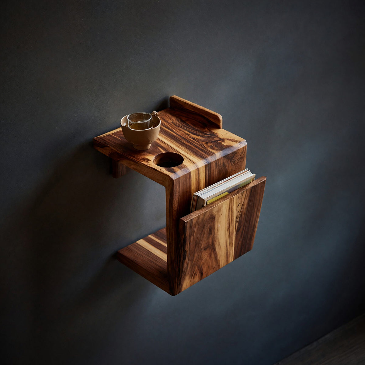 Natural wood grain detail