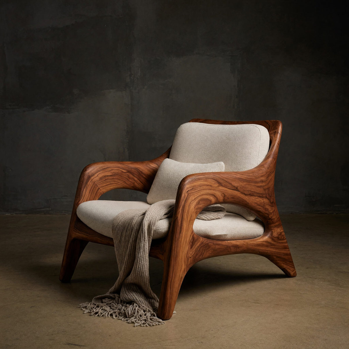Natural wood grain detail