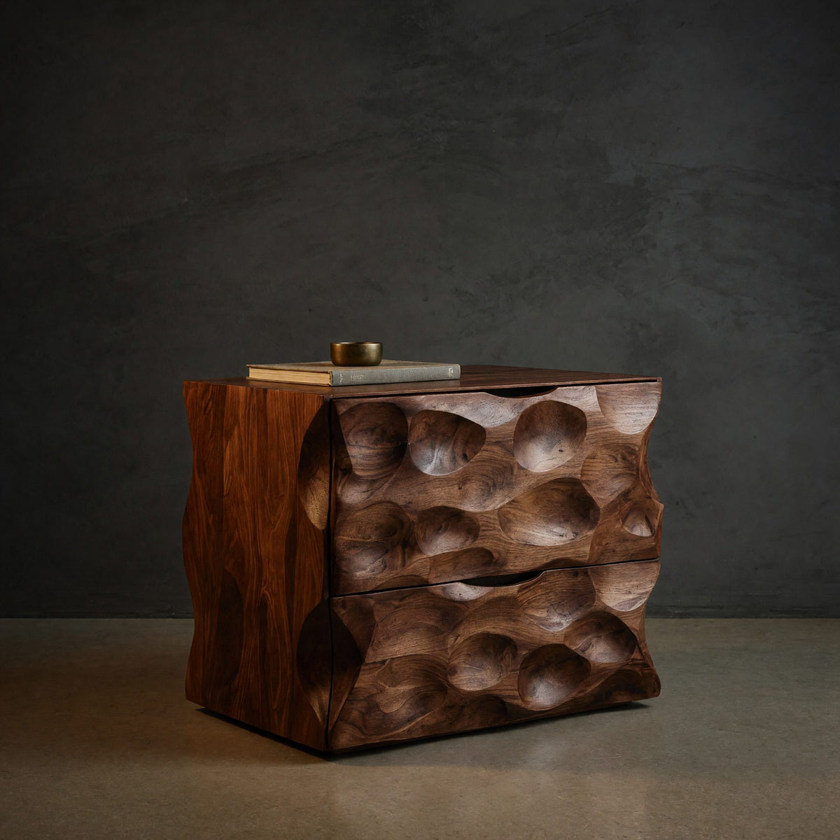 Natural wood grain detail