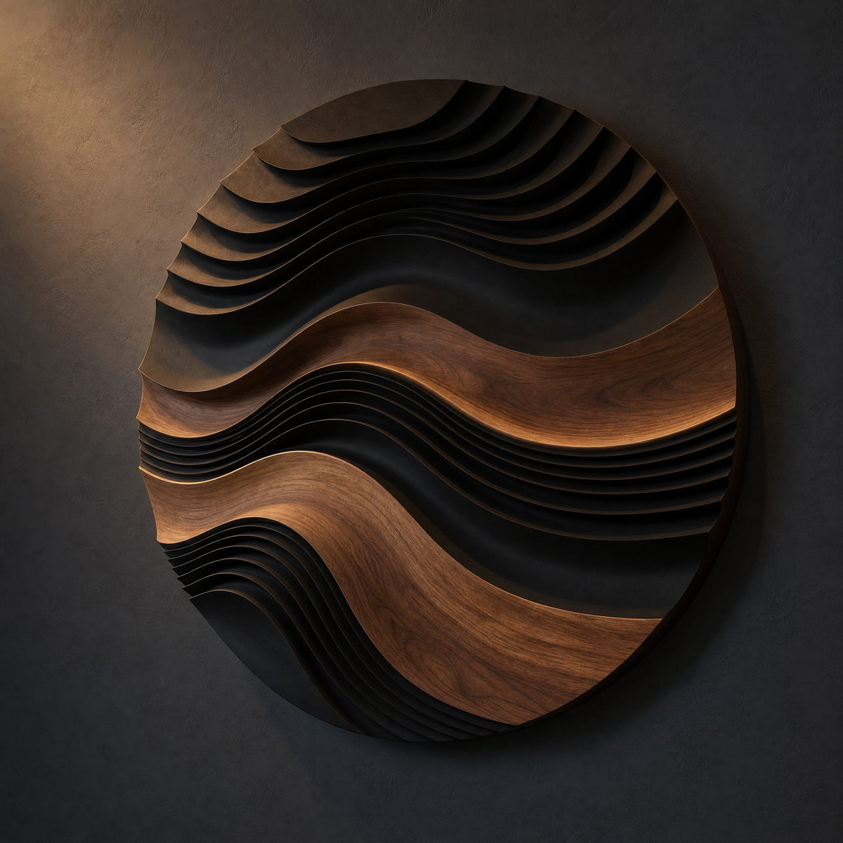 Natural wood grain detail