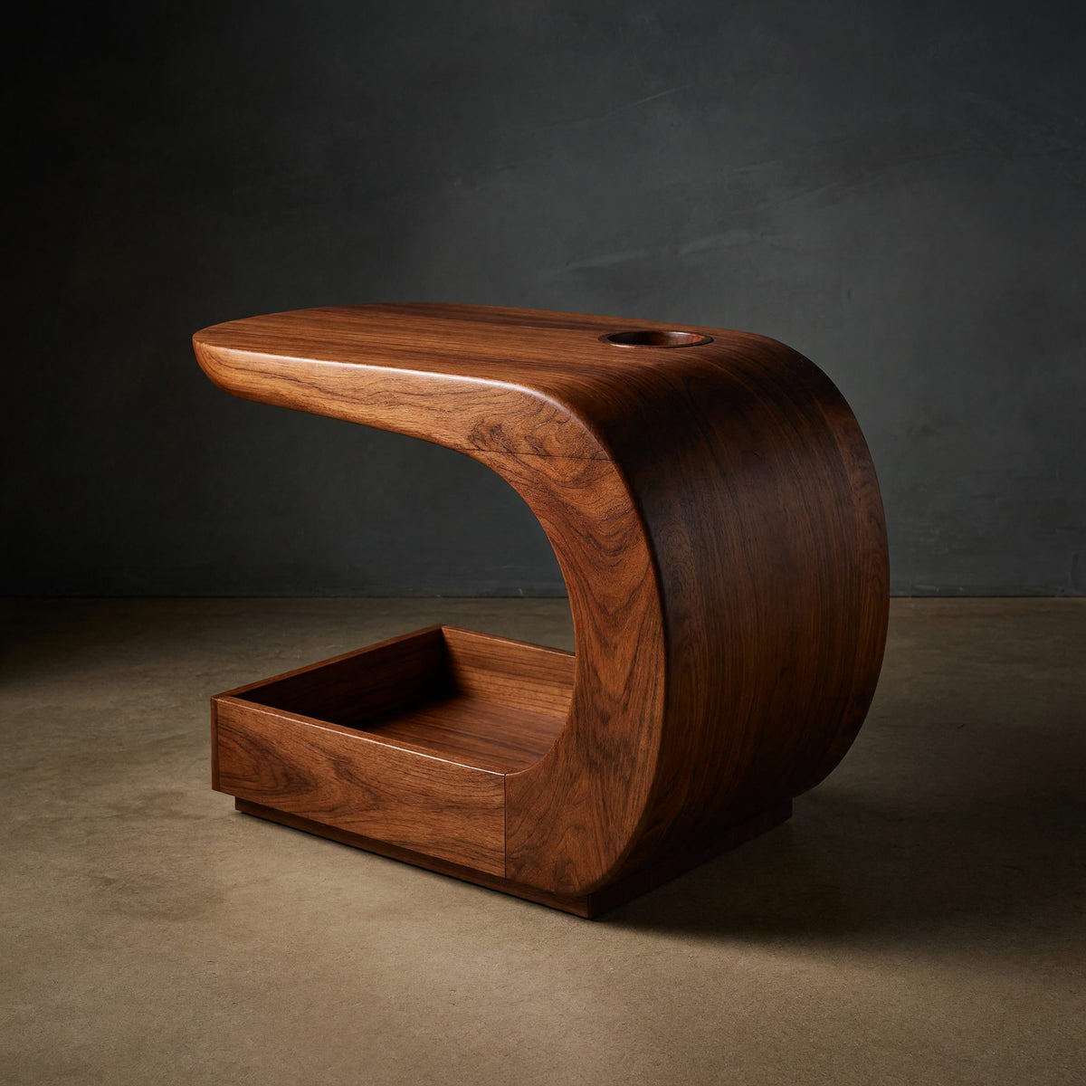 Natural wood grain detail
