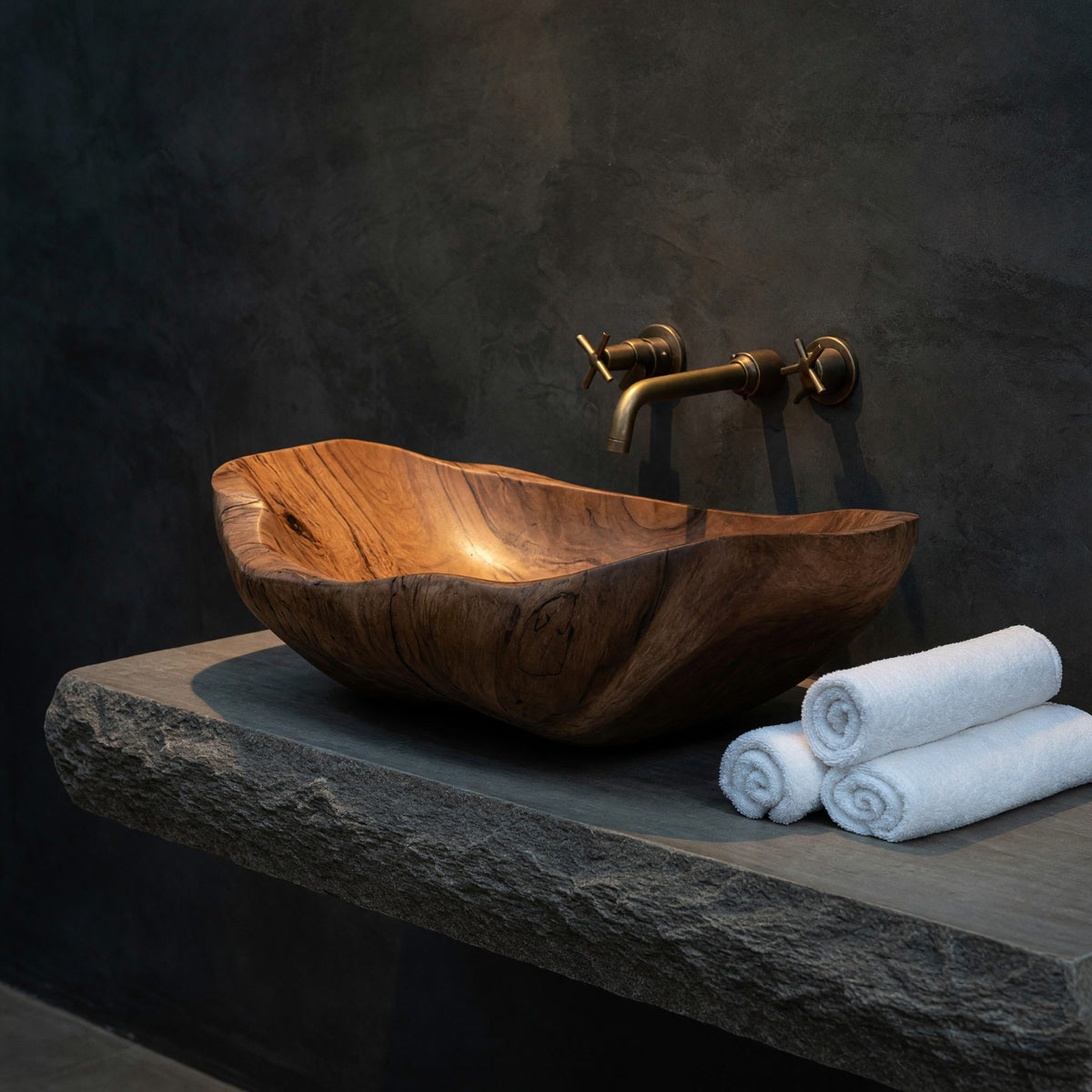 Natural wood grain detail
