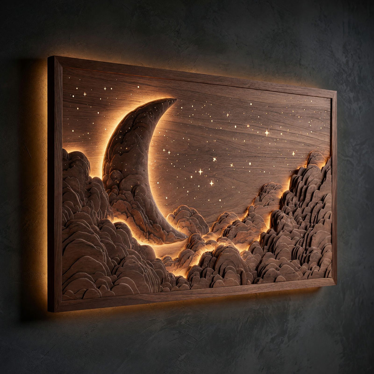 Natural wood grain detail