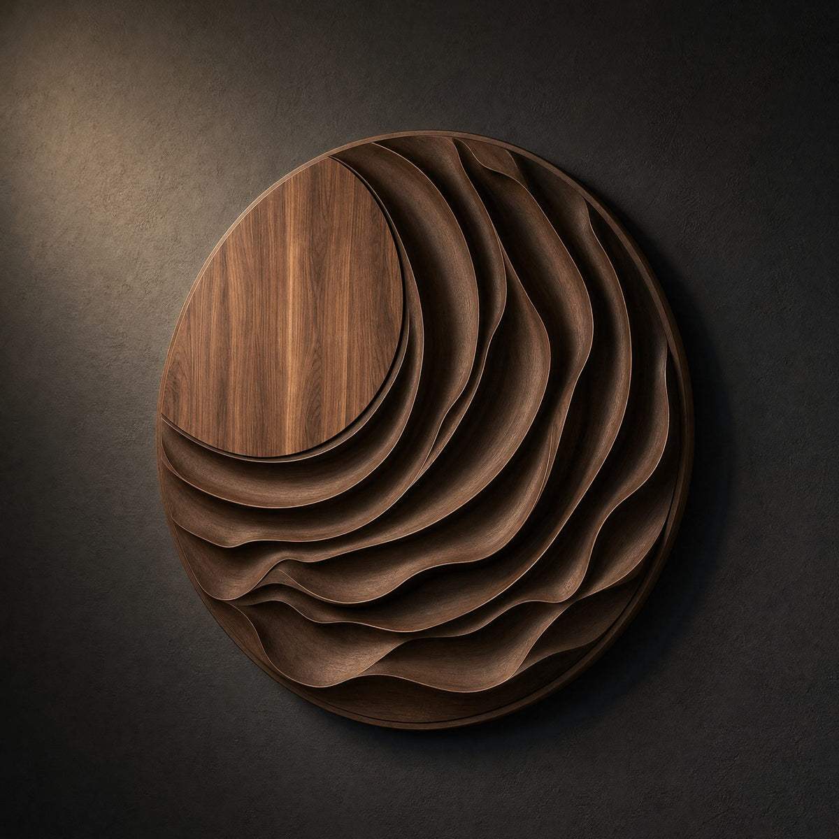 Natural wood grain detail