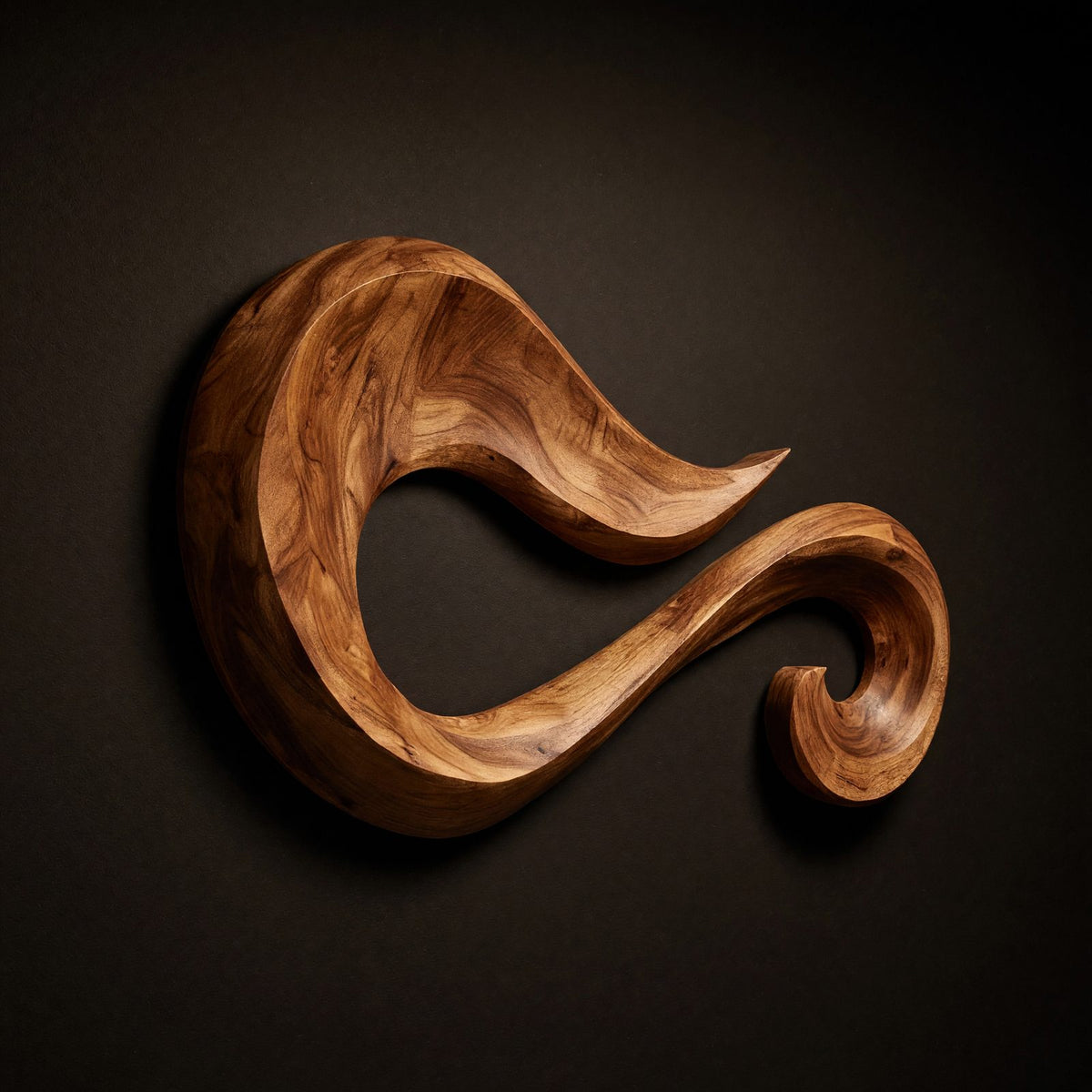 Natural wood grain detail