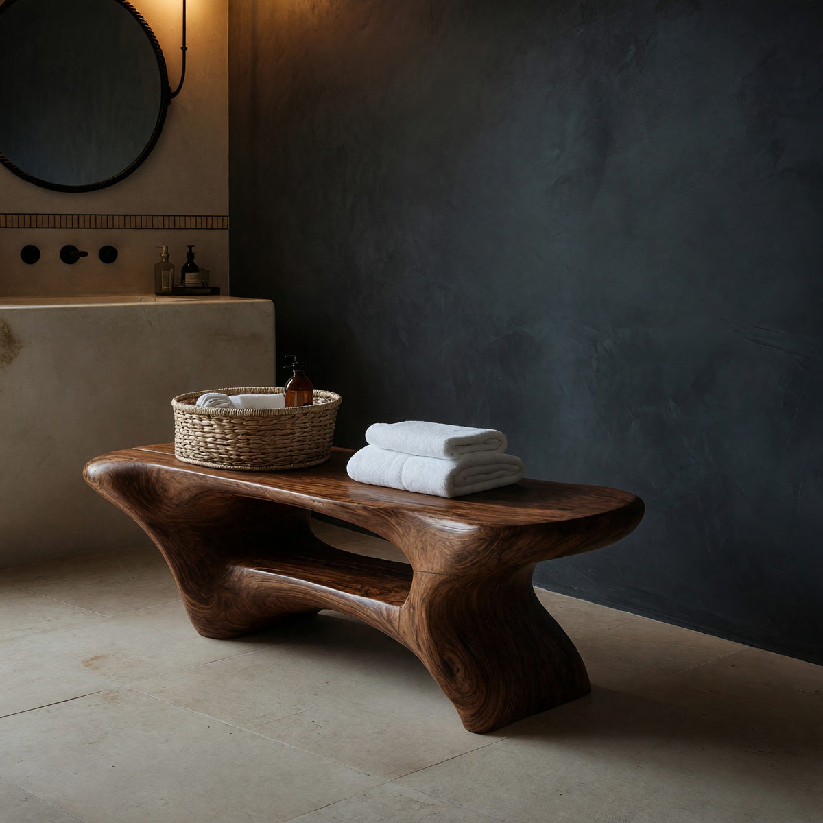 Natural wood grain detail