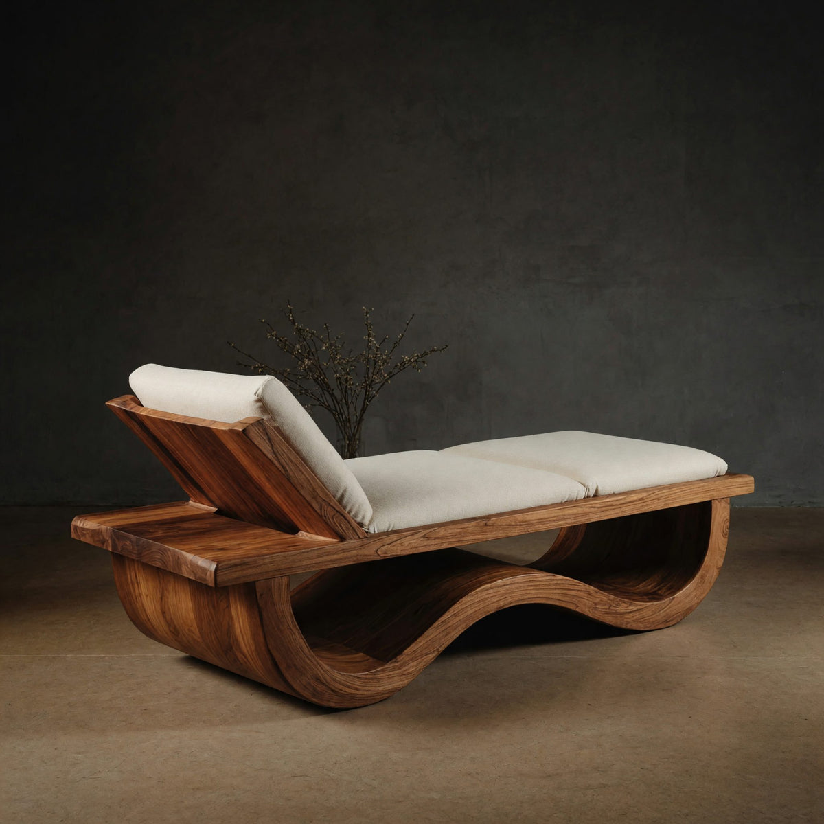 Natural wood grain detail